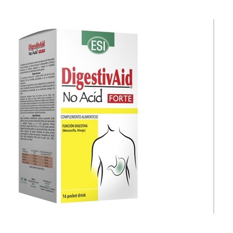 Digestivaid No Acid Forte Pocket Drink 16 Sobres