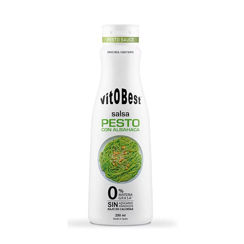 Salsa Pesto Con Basilico 0% 250 ml