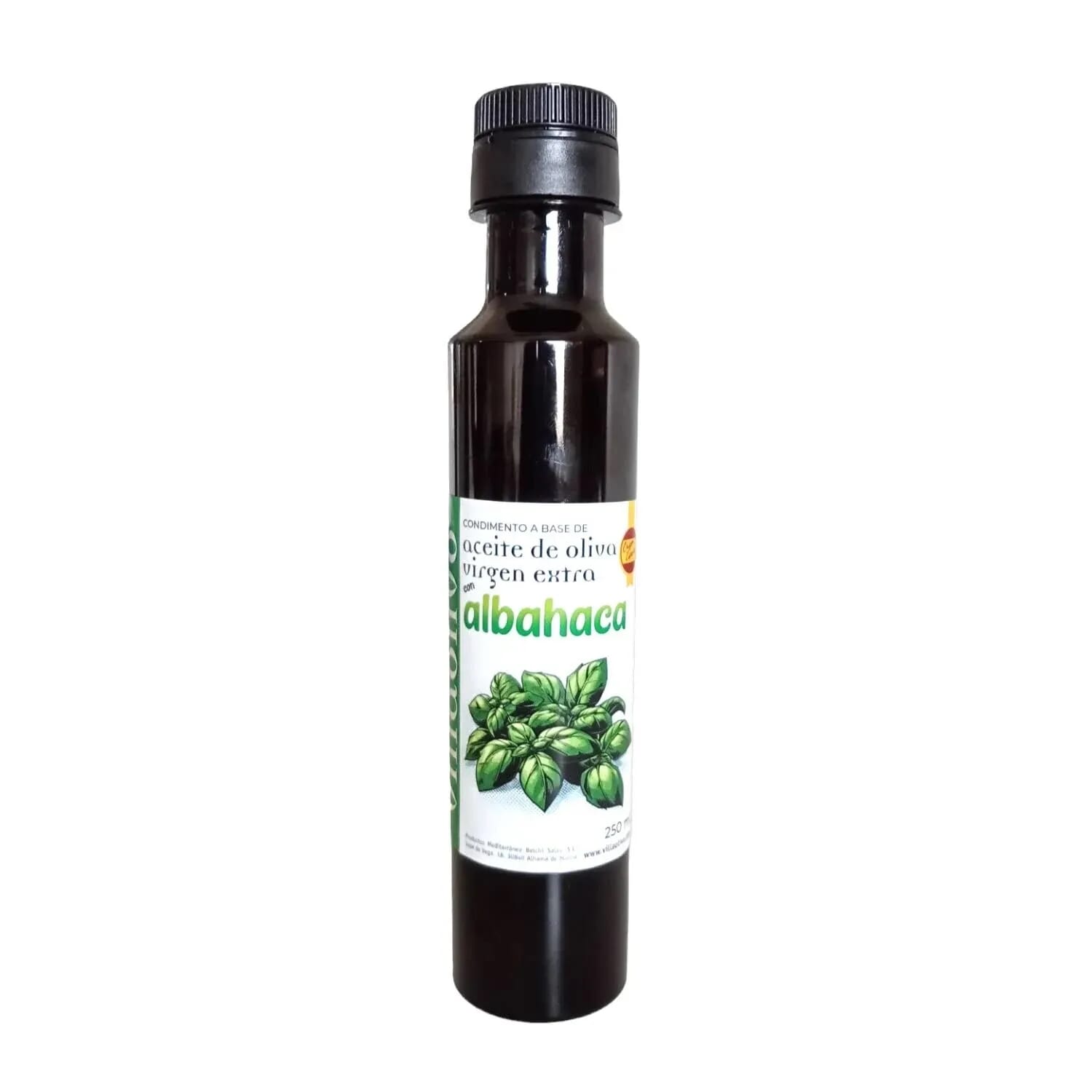 Huile Aromatisée Basilic 250 ml