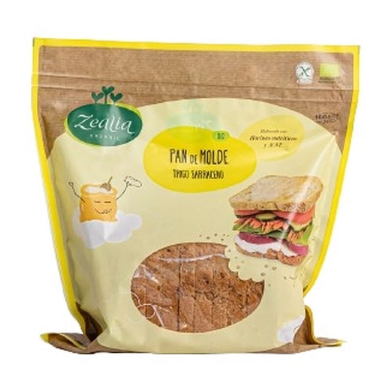 Pane In Cassetta Fette Senza Glutine Eco 360g