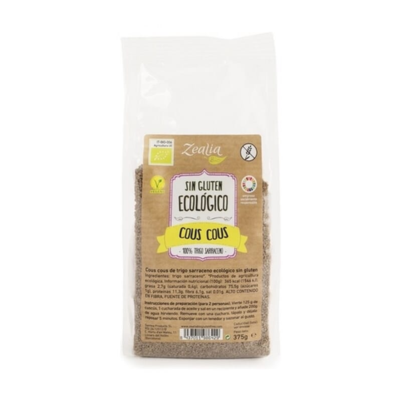 Cous Cous Bio Vegan Sin Gluten 375g