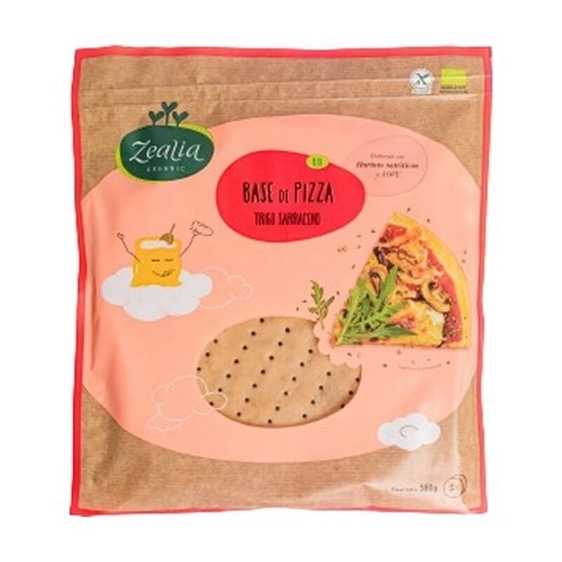 Base Di Pizza Saraceno Senza Glutine Eco Vegan 380g