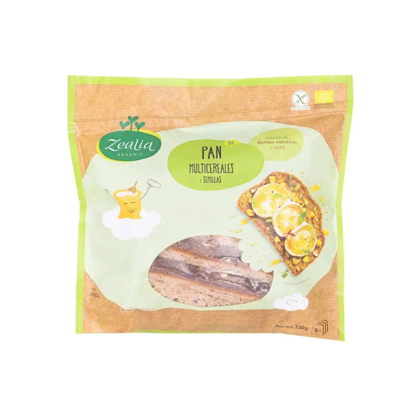 Pane Multicereali e Semi Eco 330g