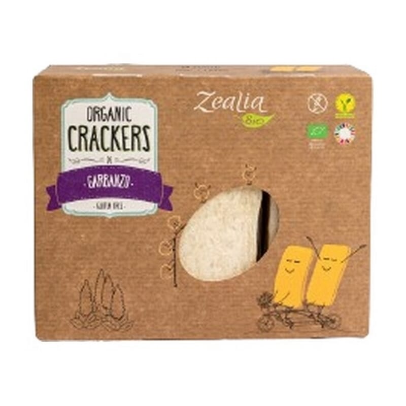 Crackers Di Ceci Senza Glutine Bio 120g