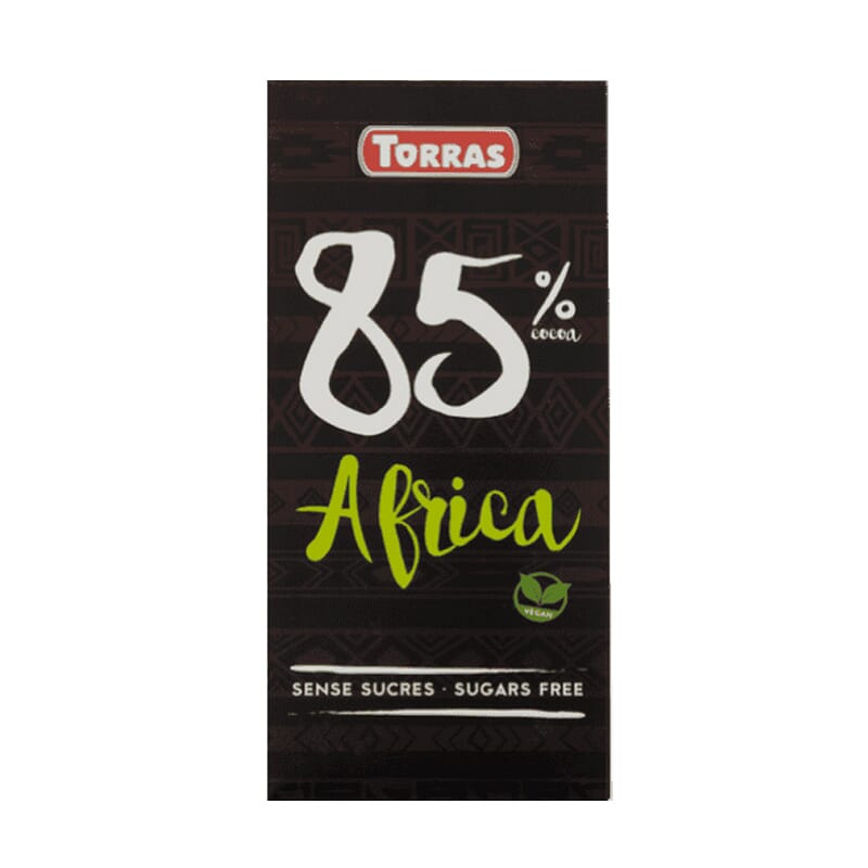 Chocolate Negro 85% África 100g de Torras