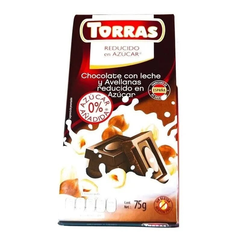 Chocolat Au Lait et Noisettes 75g