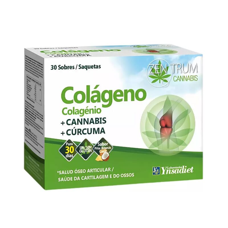 Colágeno + Cannabis + Cúrcuma 30 Sobres
