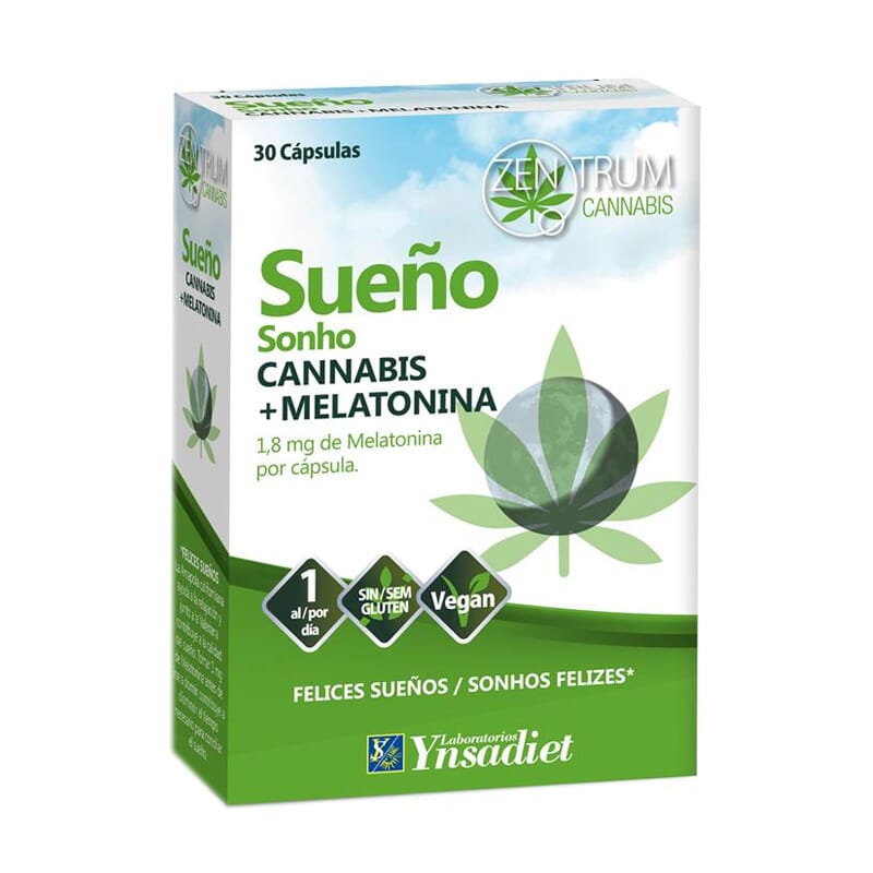Traum Cannabis + Melatonin 30 Caps