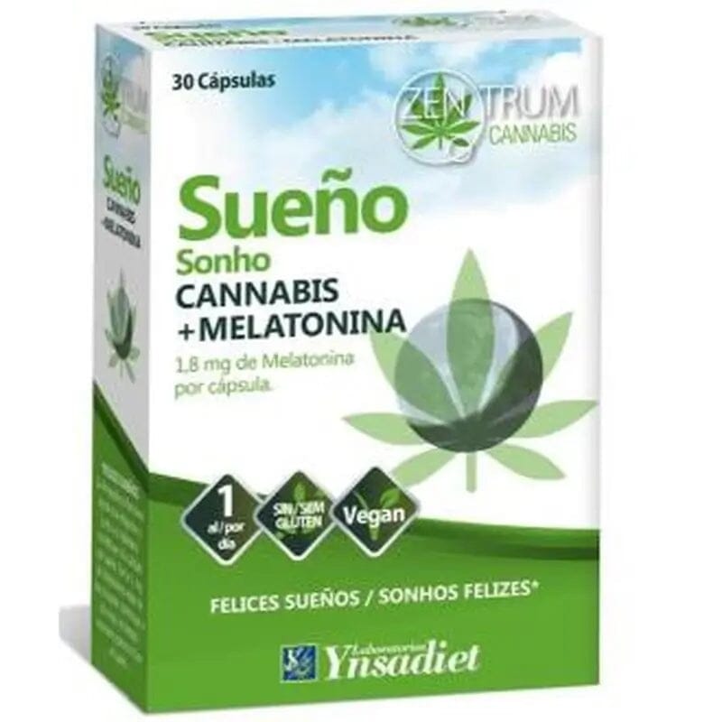 Sogno Cannabis + Melatonina 30 Caps