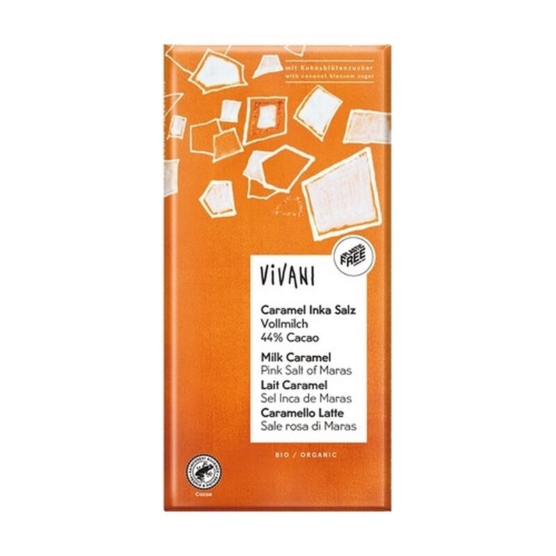 Chocolate Con Leche Sal Y Caramelo 44% Cacao 100g