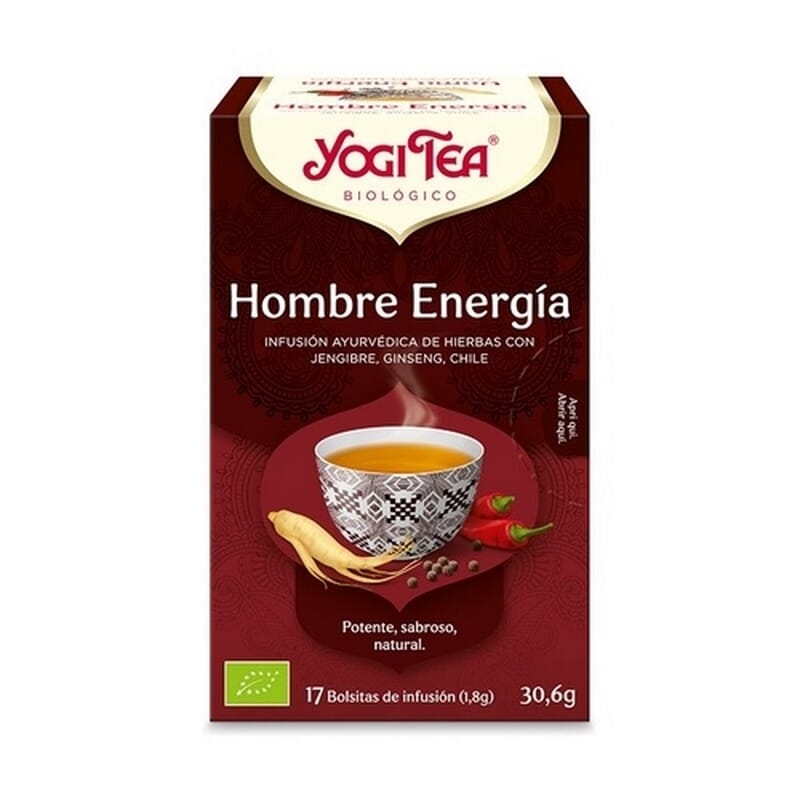 Hombre Energia Infusión 17 Uds