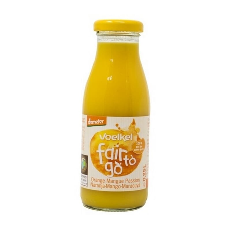 Zumo De Naranja Mango Y Fruta De La Pasion 250 ml