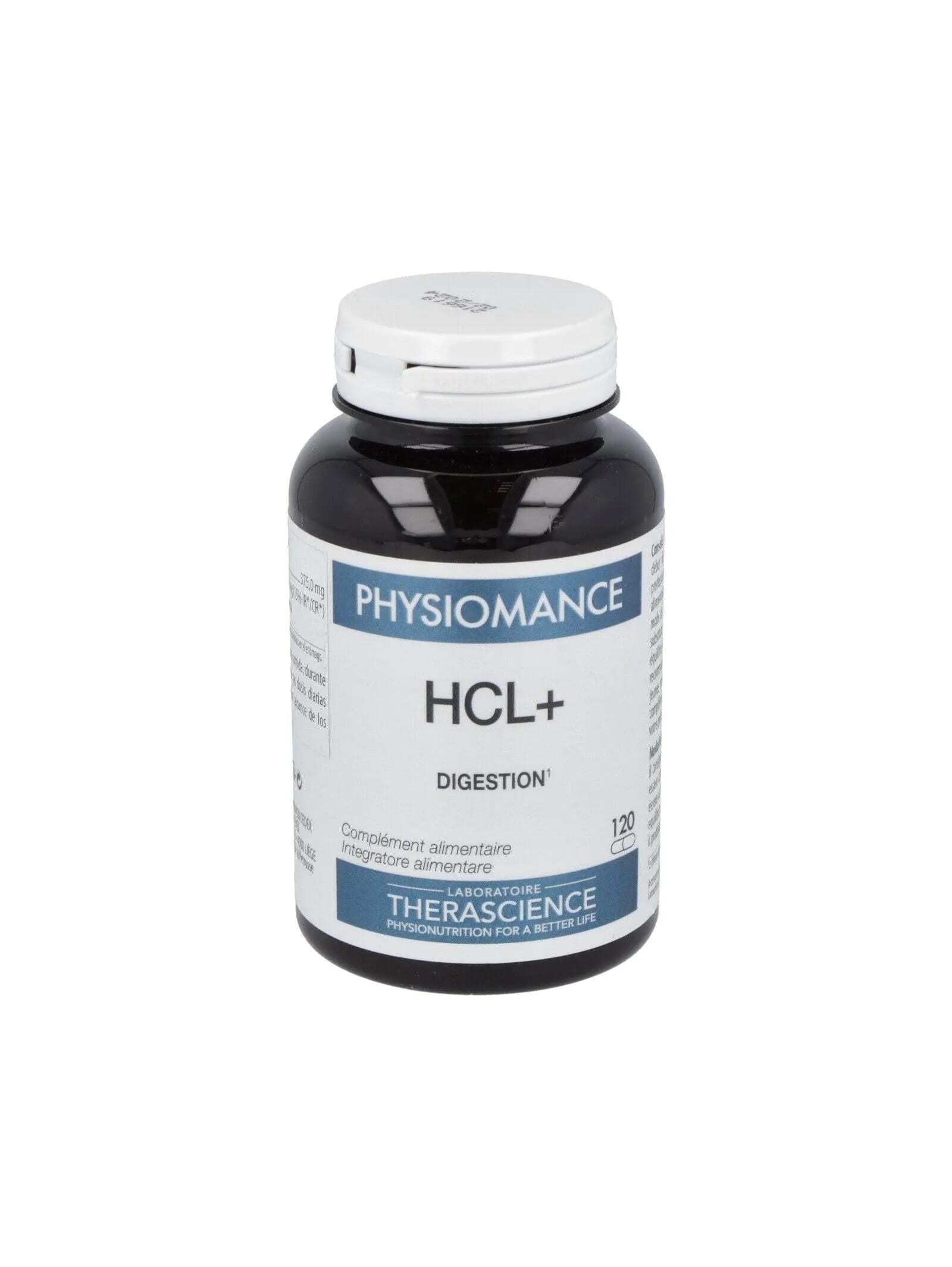 Physiomance Hcl+ Digestion 120 Caps