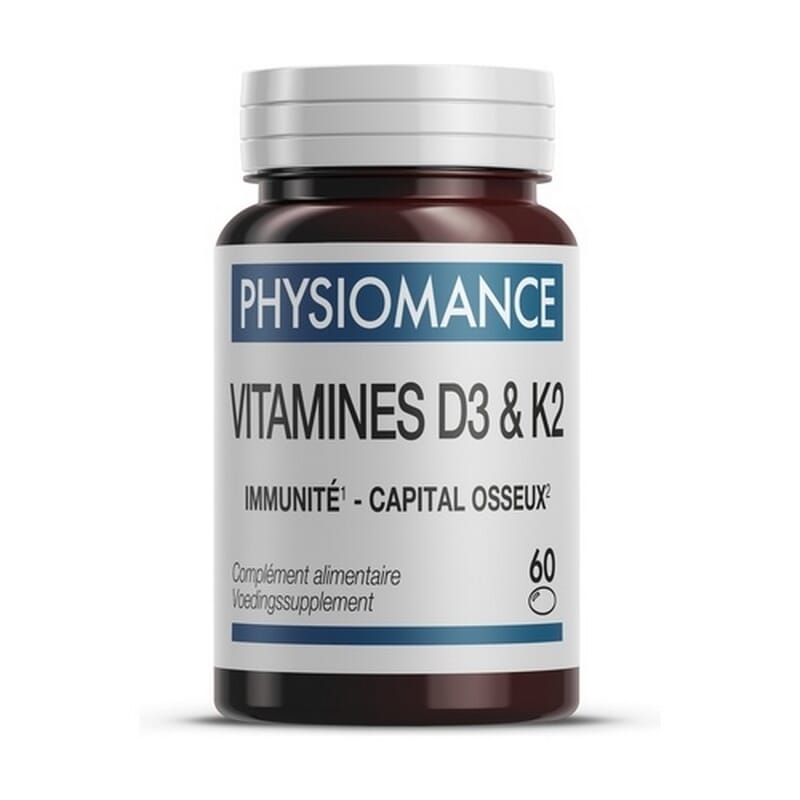 Vitamin D3 + K2 60 Perlas