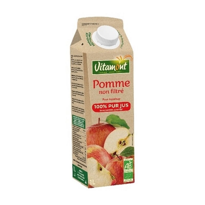 Zumo De Manzana Brick Bio 1 L de Vitamont