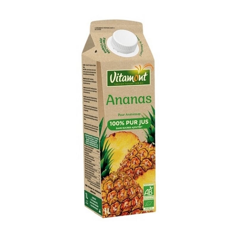Succo Di Ananas Brick Bio 1 L