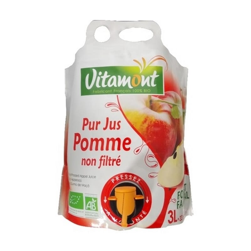 Succo di Mela Non Filtrato Bio 3 L