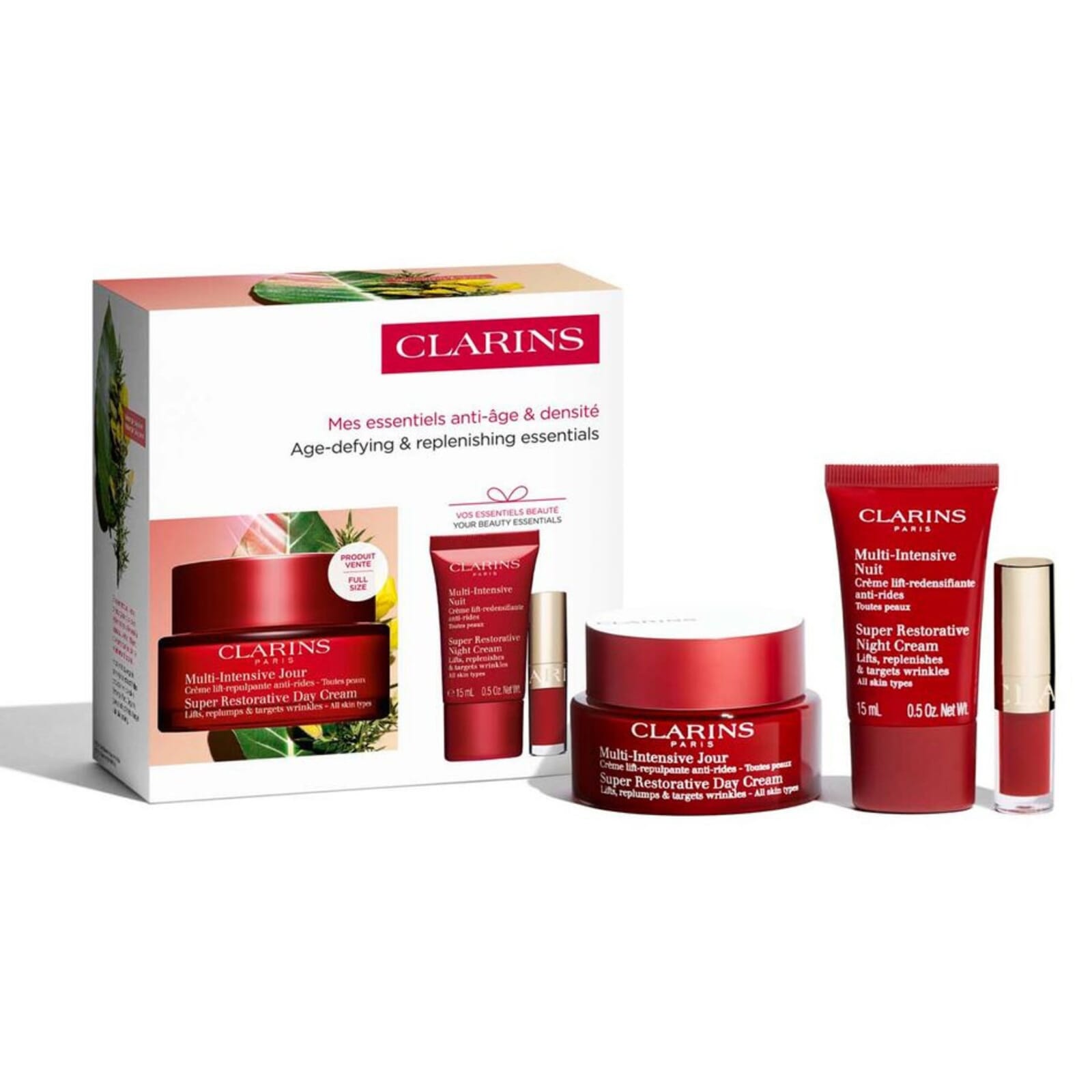 Multi-Intensive Jour 50 ml + Multi-Intensive Nuit + Lip Oil Lote