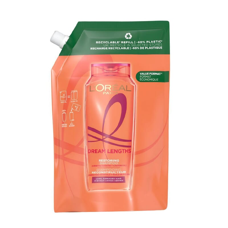Elvive Dream Long Champú Ecopack Recarga 500 ml