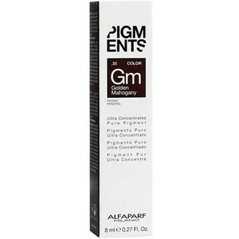 Pigmentos Oro Caoba (.35/gm) 8 ml