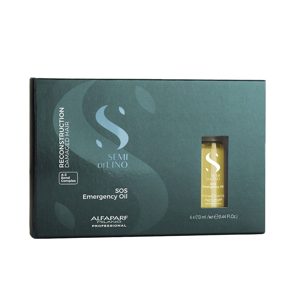 Semi Di Lino Reconstruct Sos Emergeny Oil 6 Uds