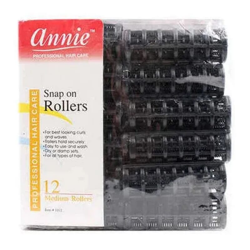 Annie Rulos Medianos Negro