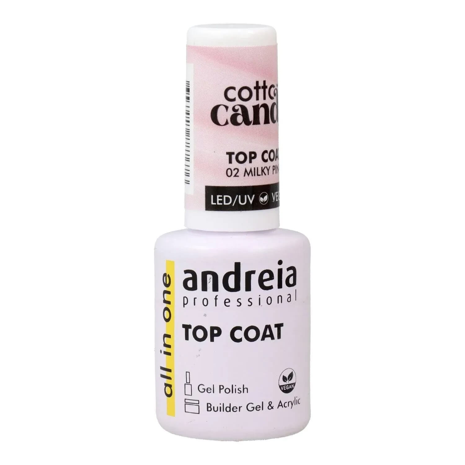 Top Coat Cotton Candy 02 Milky Pink 10.5 ml