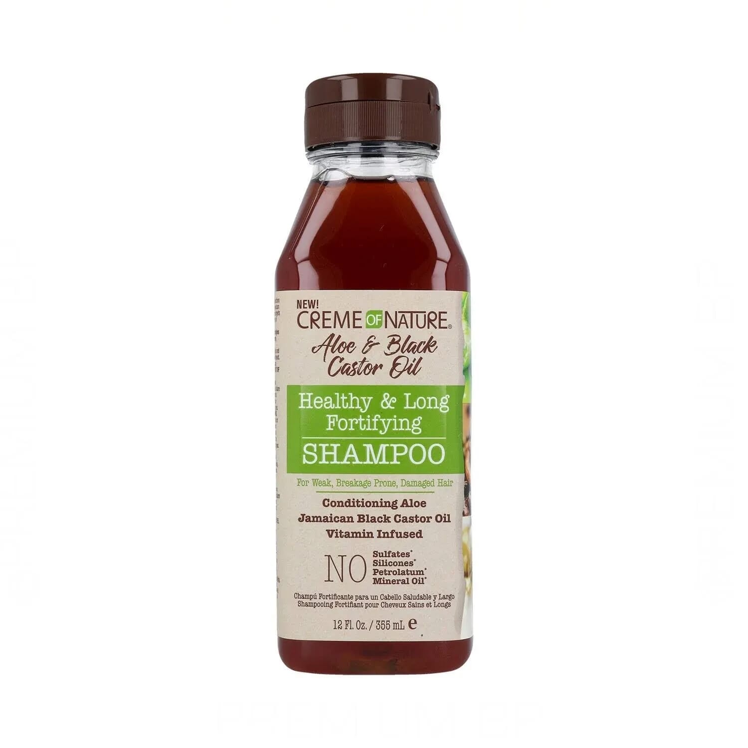 Aloe & Black Castor Fortifying Champú 355 ml