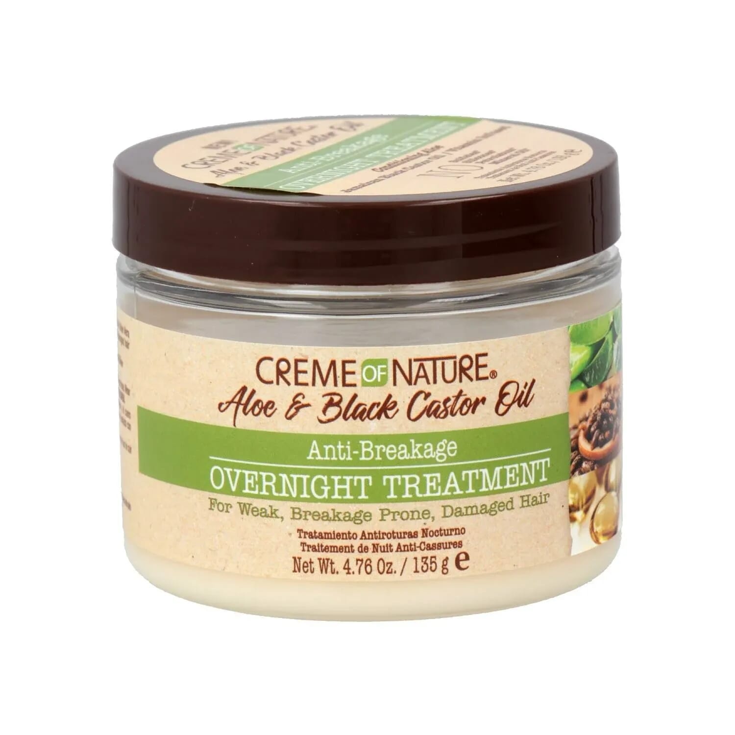 Aloe Black Castor Oil Anti -Breakage Tratamiento 135g