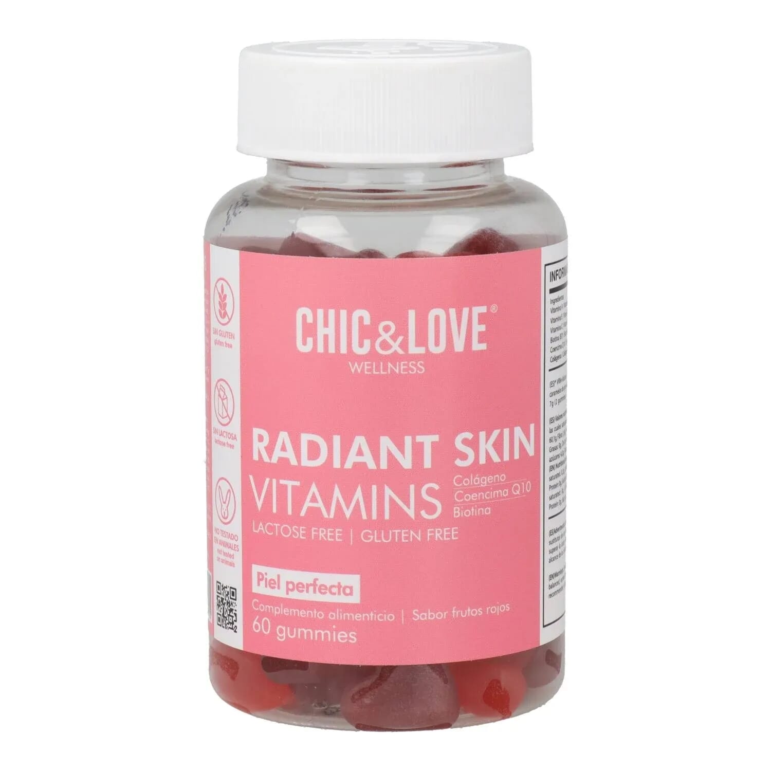Chic Love WellnessRadiant Skin Vitamins 60 Uds