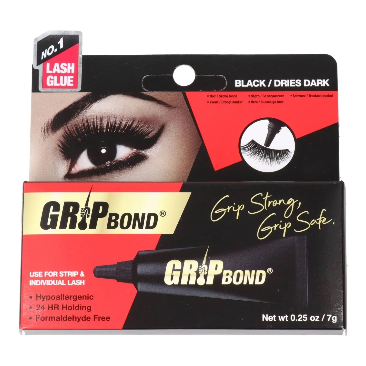 Grip Bond Eyelash Adhesive Grip Strong Tube 7g