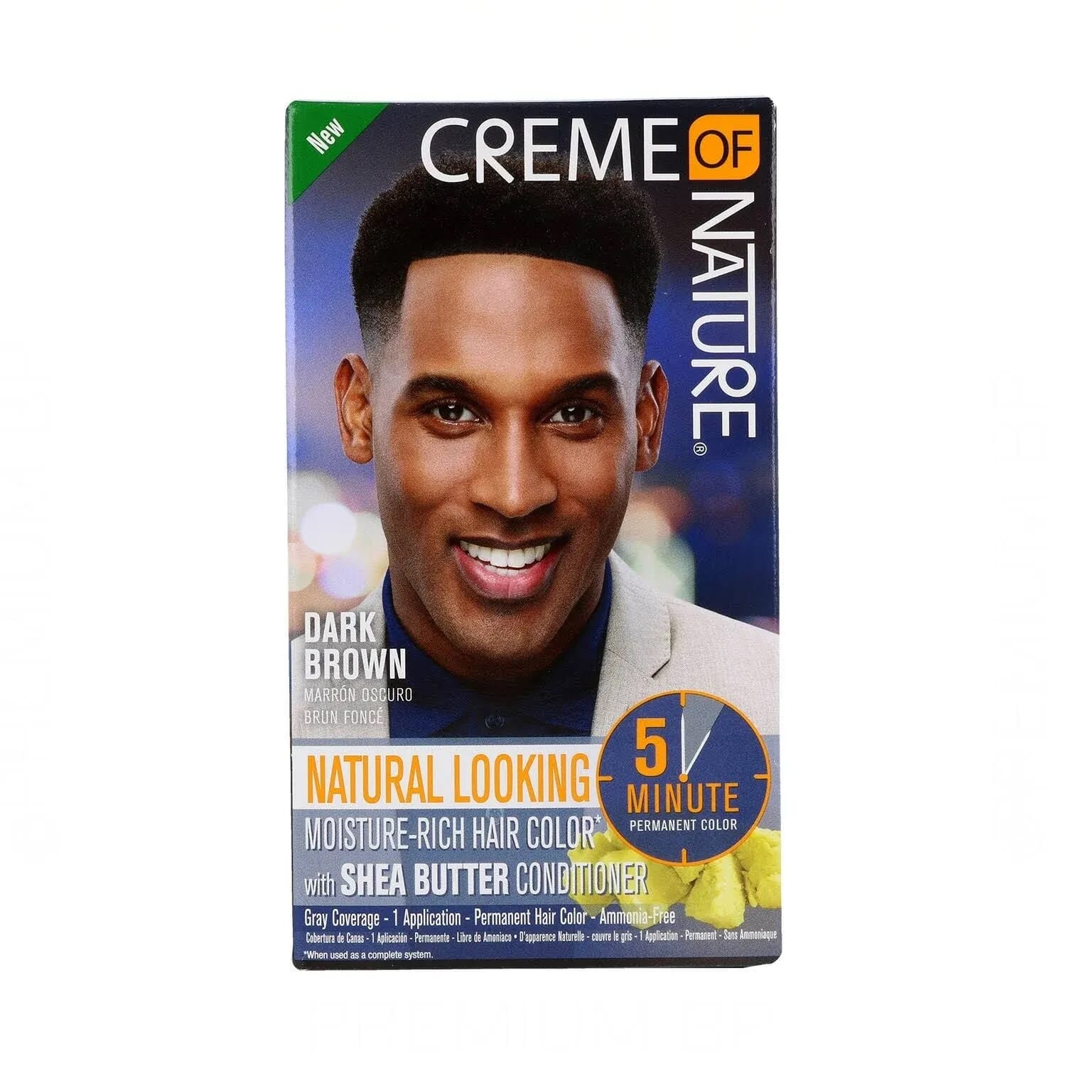 Mens Color Castaño Oscuro
