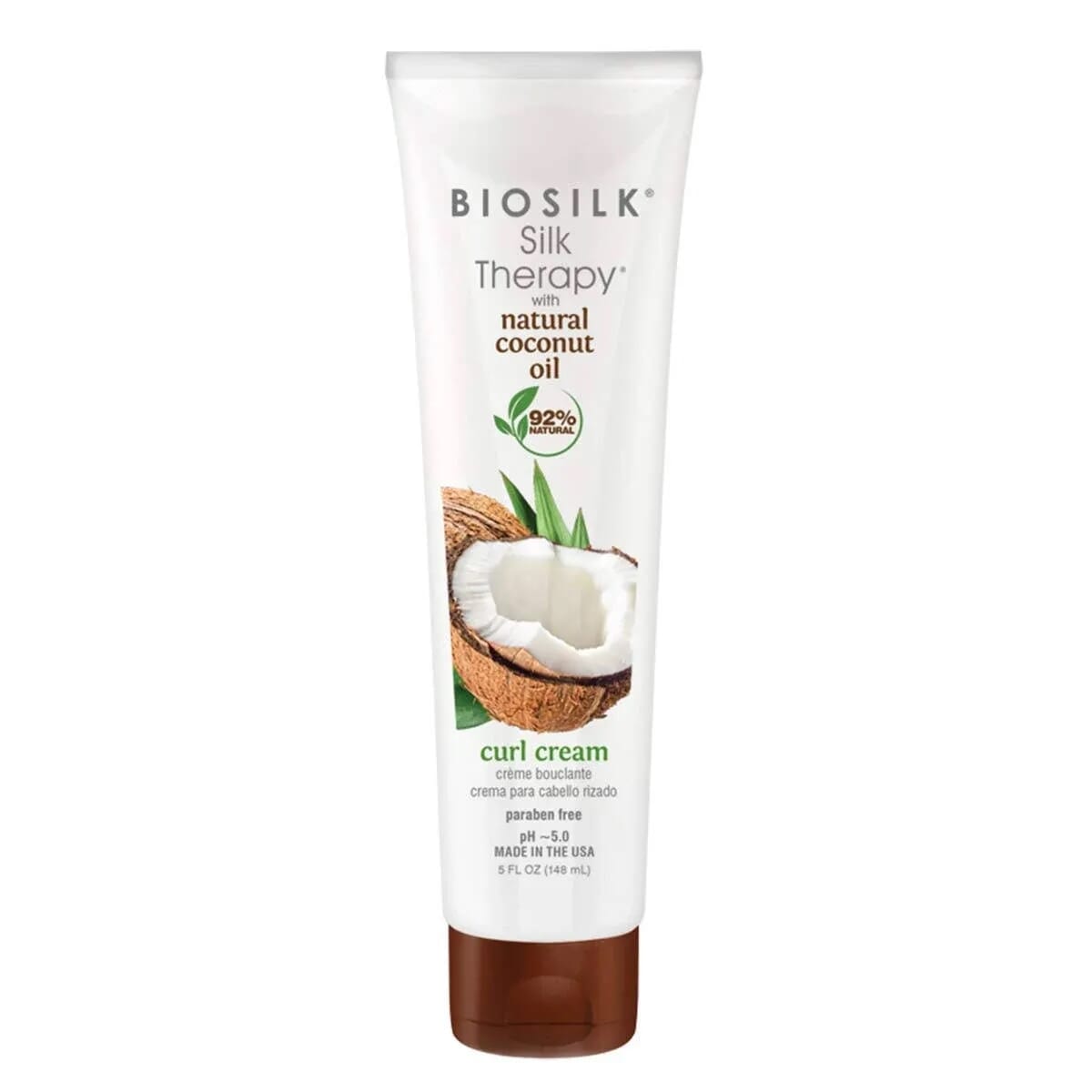 Biosilk Silk Therapy Coconut Oil Crema Rizos 148 ml