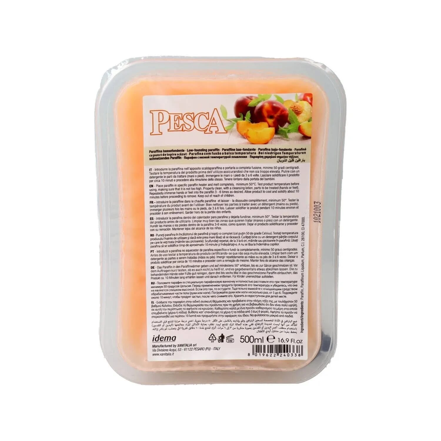 Dp Xan Idema Parafina Melocoton 500 ml