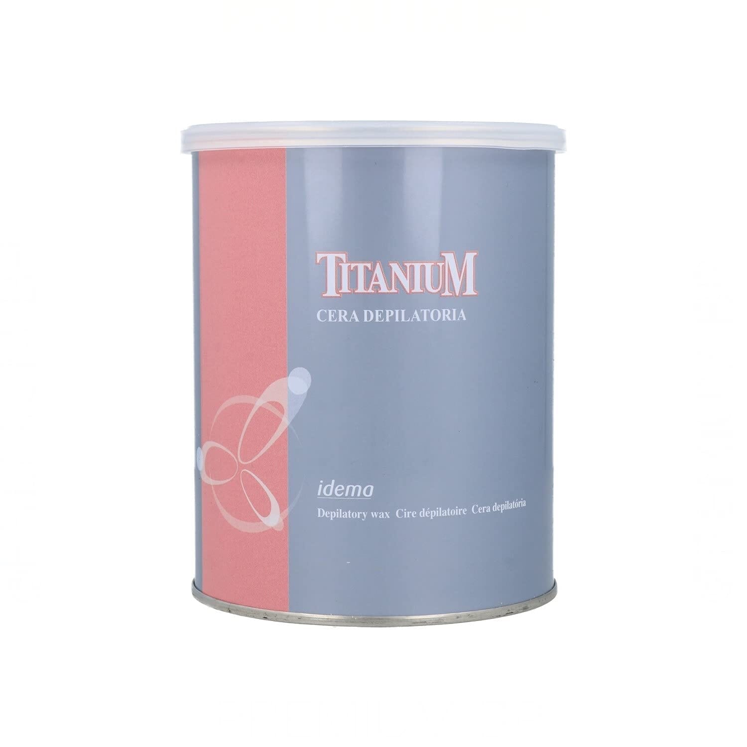 Lata Cera #Titanio Crema Rosa 800 ml