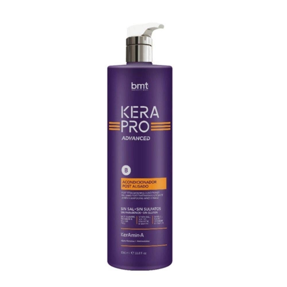 Bmt Kerapro Advanced Acondicionador Post Alisado 1000 ml