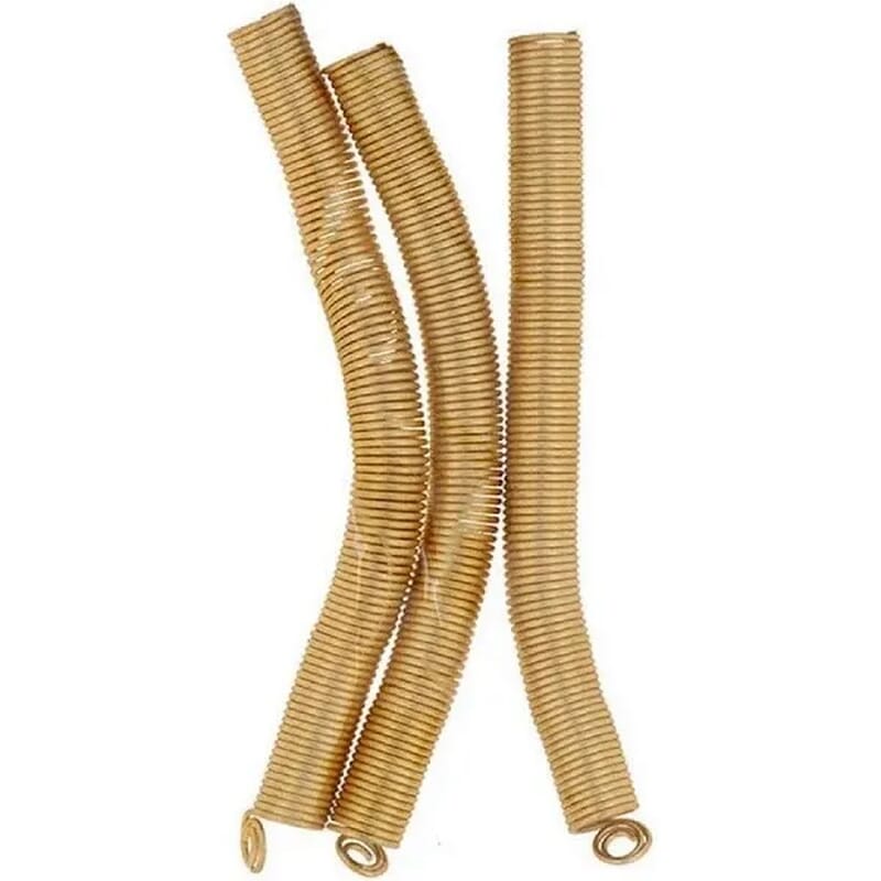 Bolitas Spiral Metal Grande (Bd004Sxl-Gold)
