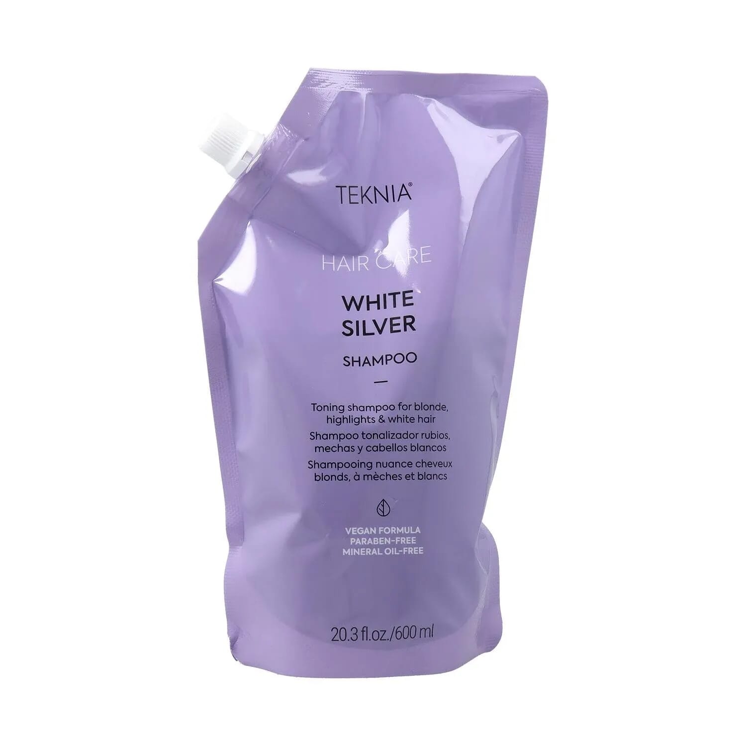 Teknia Hair Care White Silver Refill Shampoo 600 ml