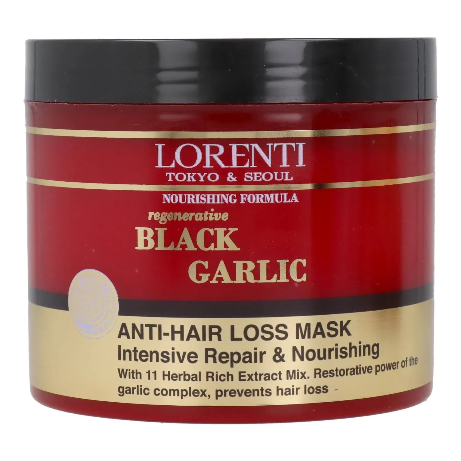 Black Garlik Hair Mascarilla 500 ml