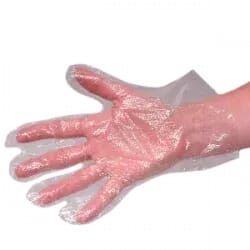 Omare Guantes Plastico 100 Uds