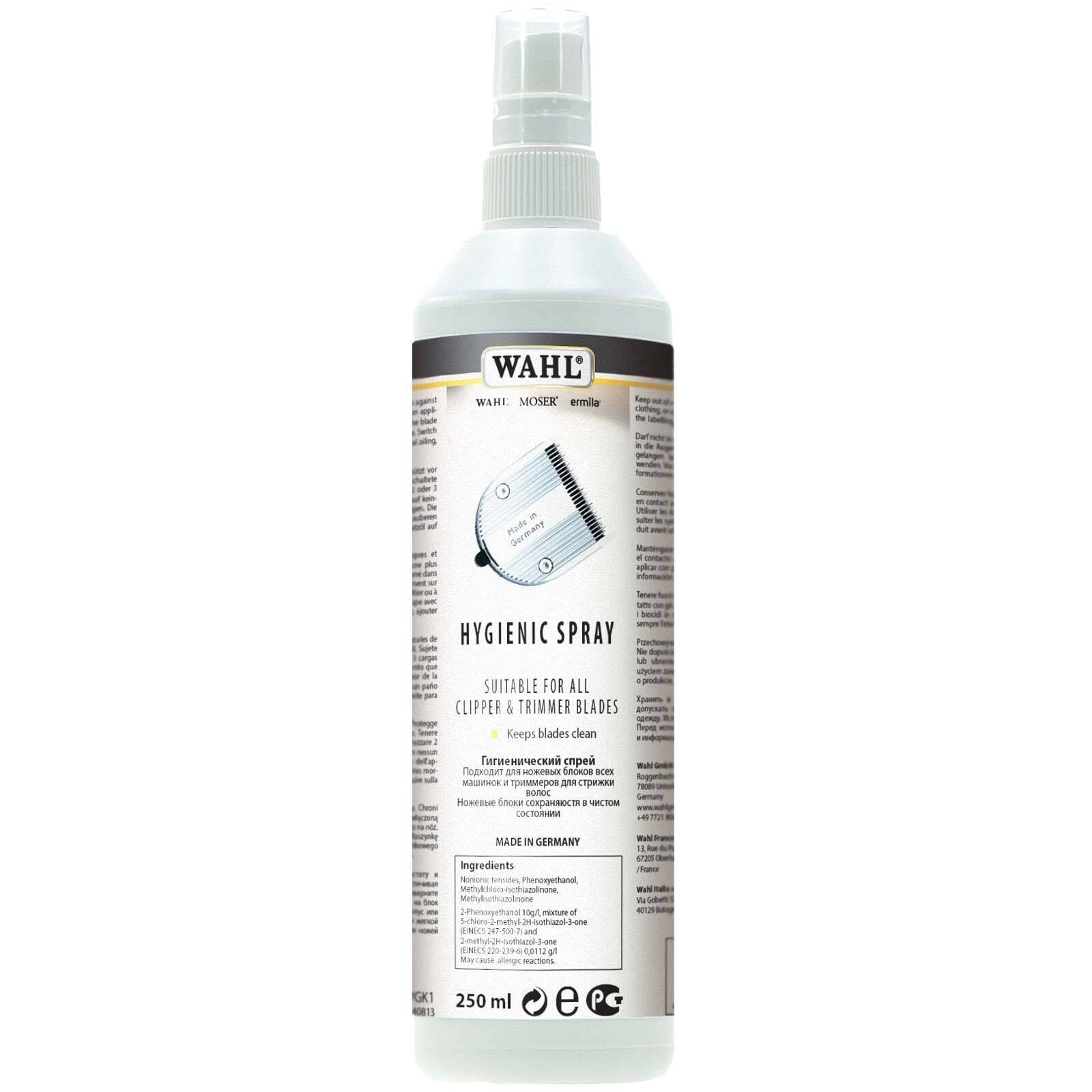 Wahl Spray Limpiador/ Limpiador Cuchillas 2 (4005-7052) 250 ml