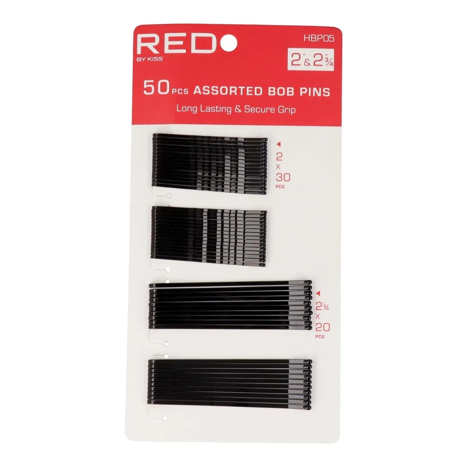 Bob Assorted Pins 2" & 2 3/4" 50 Uds