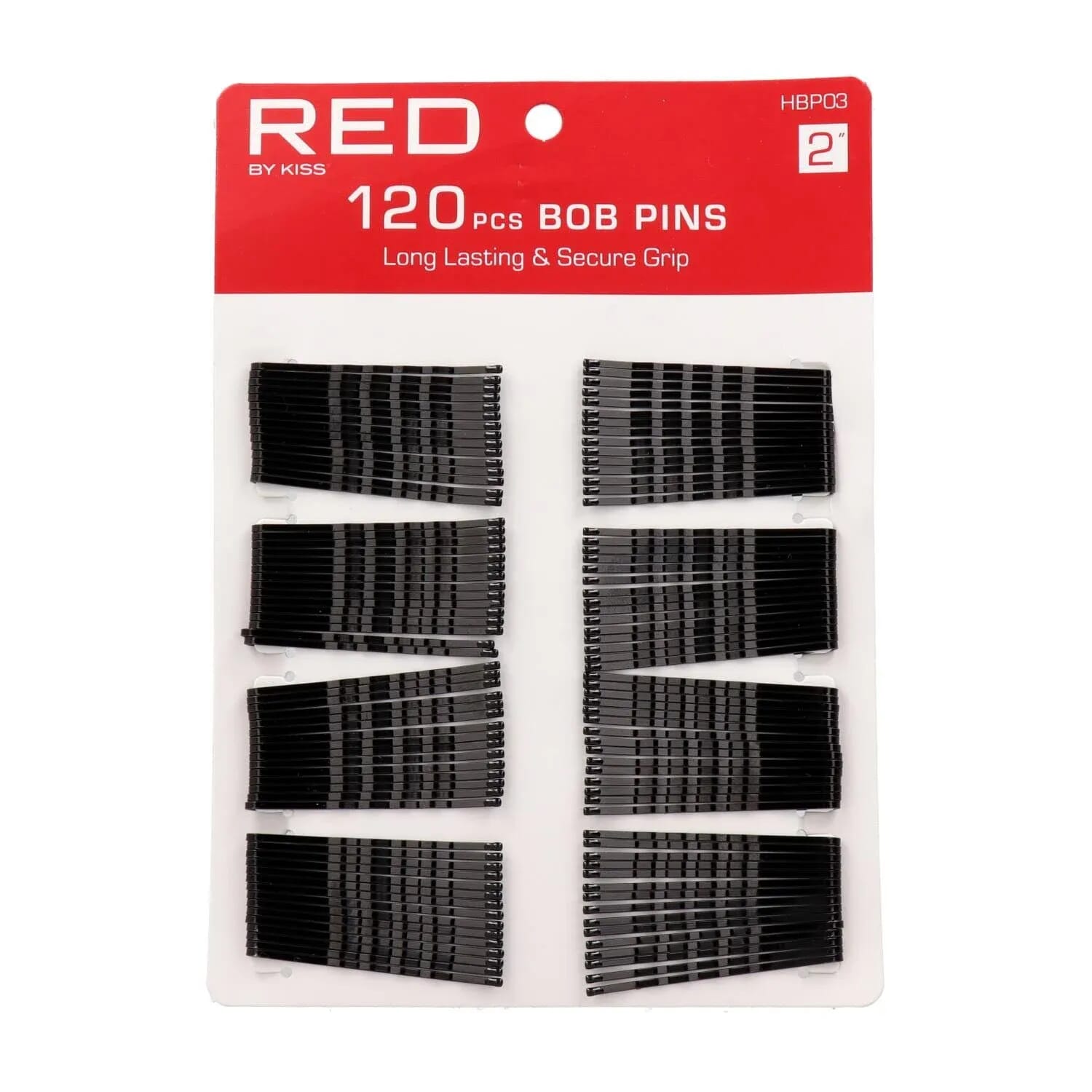 Bob PinS 2" Black Pasador 120 Uds