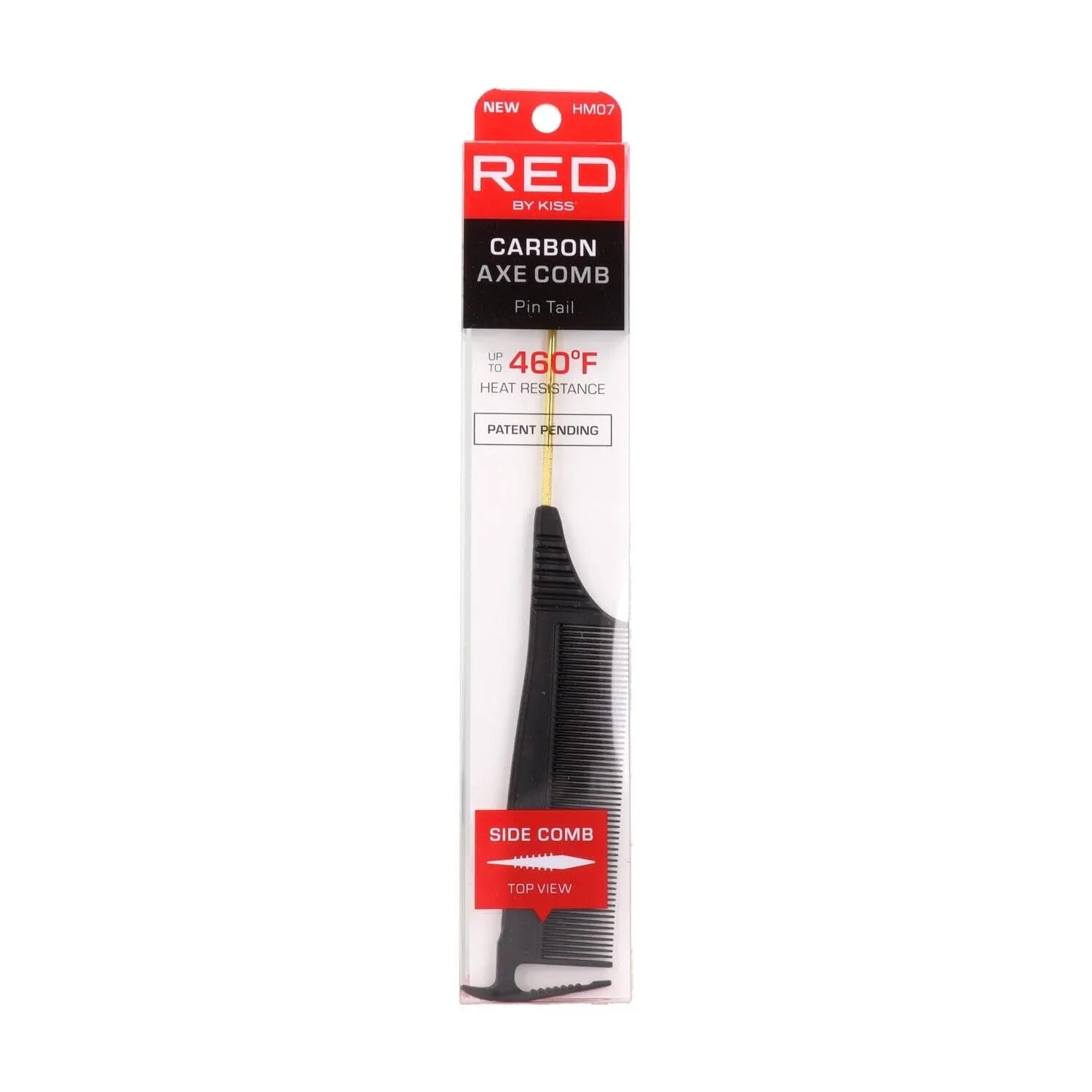 Carbon Axe Pin Tail Comb Peine