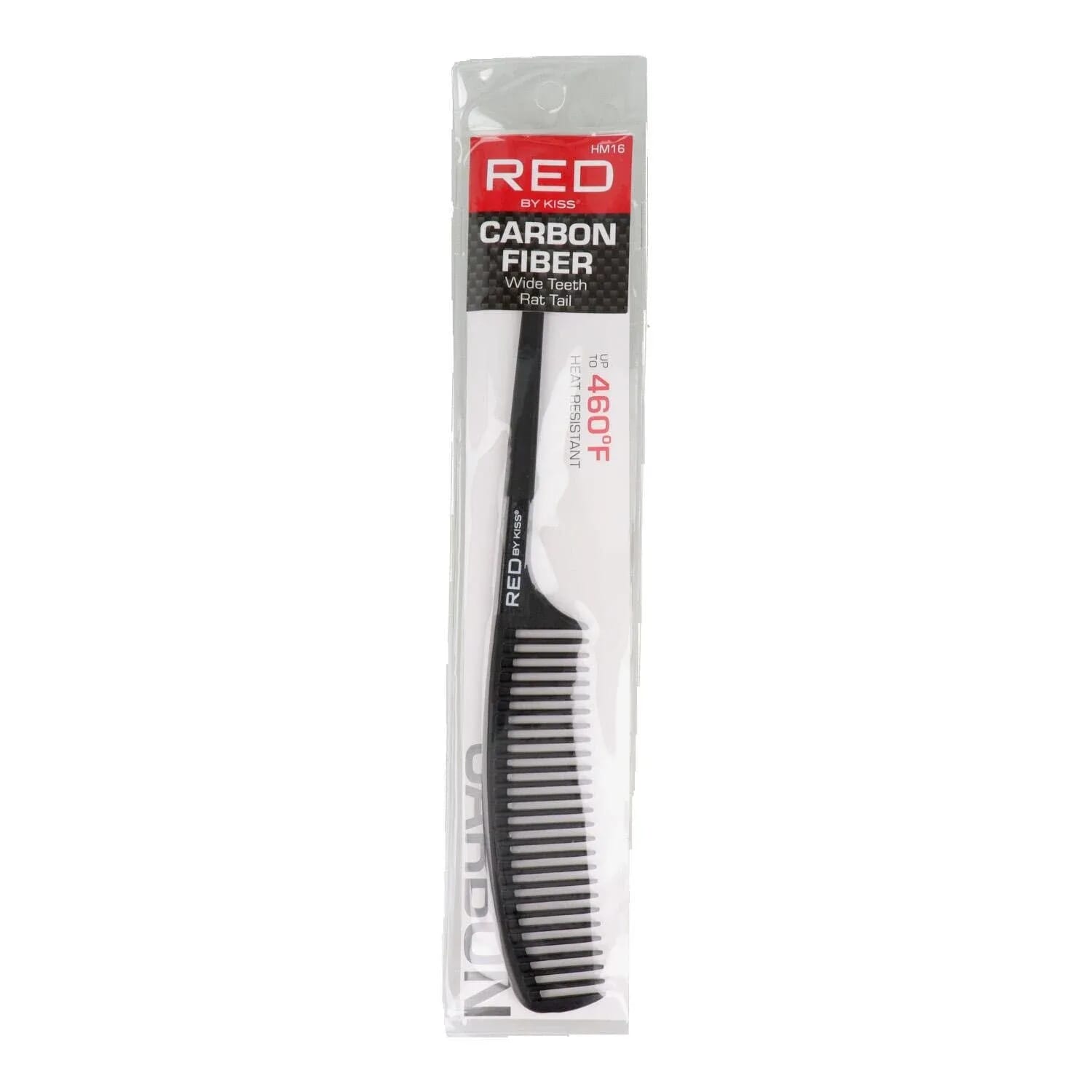 Carbon Wide Teeth Rat Tai