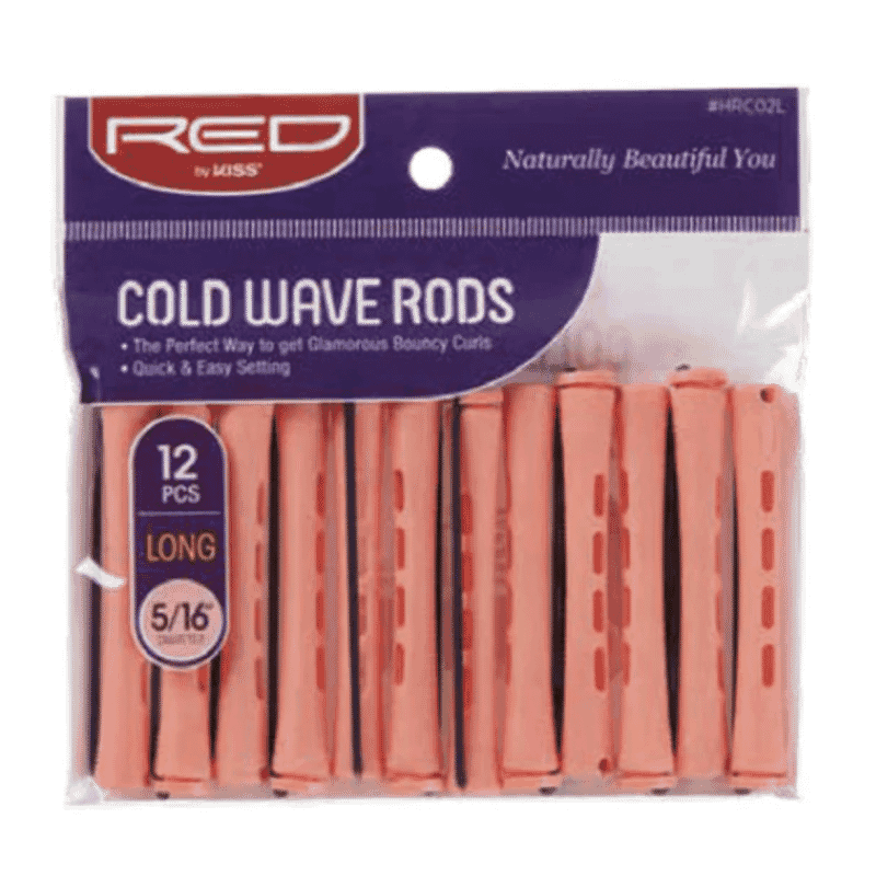 Cold Wave Rods 5/16" #Pink Bigudi 12 Unités