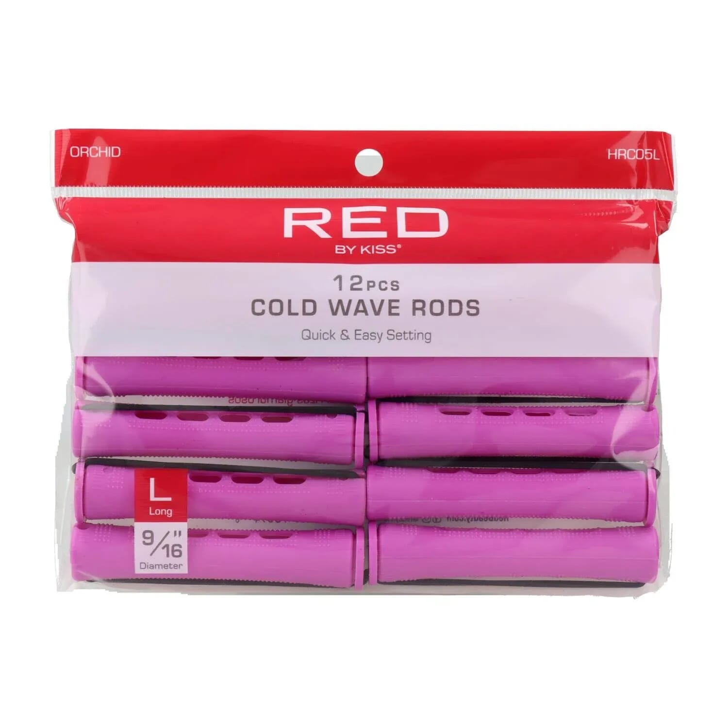 Cold Wave Rods 9/16" #Orchidée Bigudi 12 Unités