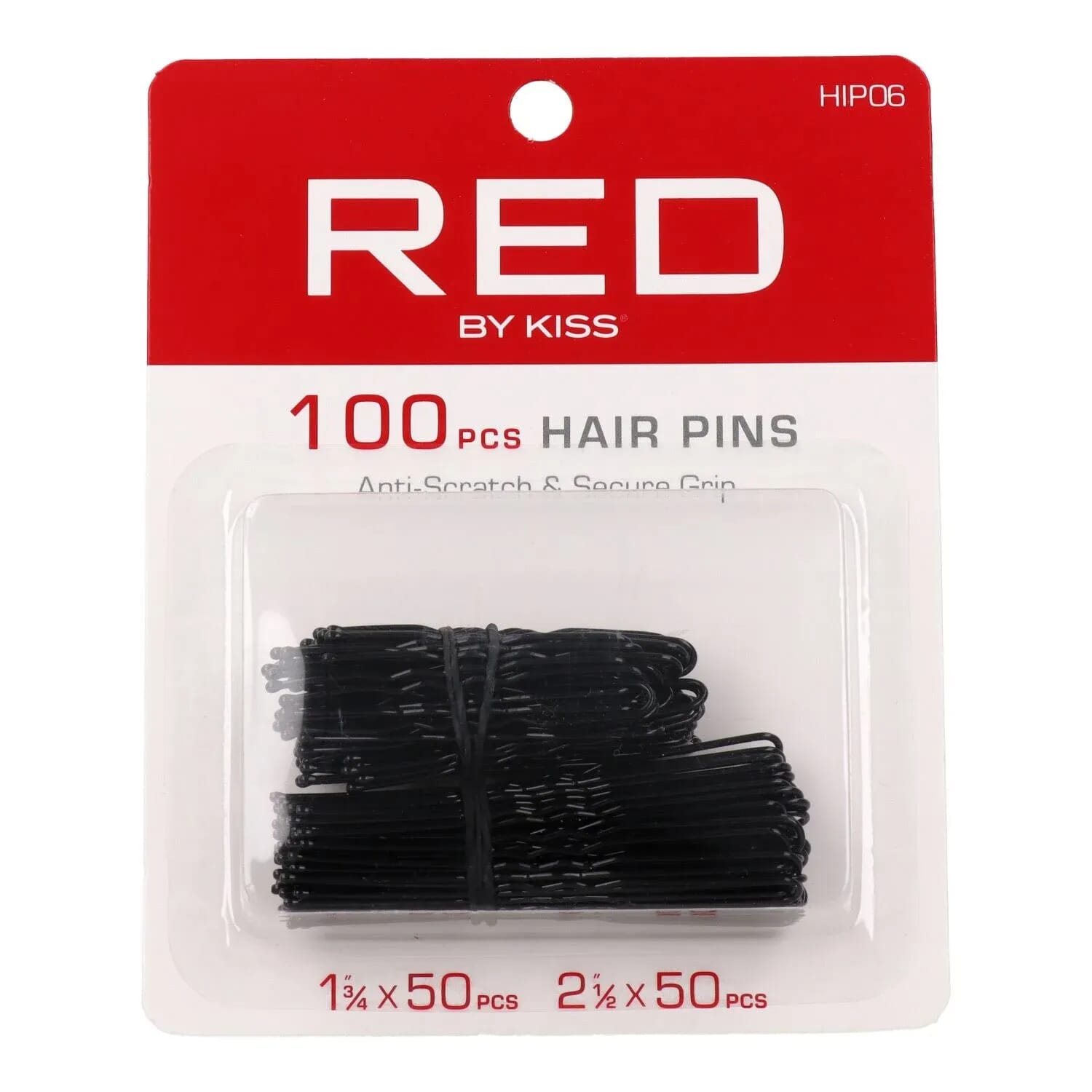 Hairpin 1 3.4 And 2 1.2 #Black 100 Uds