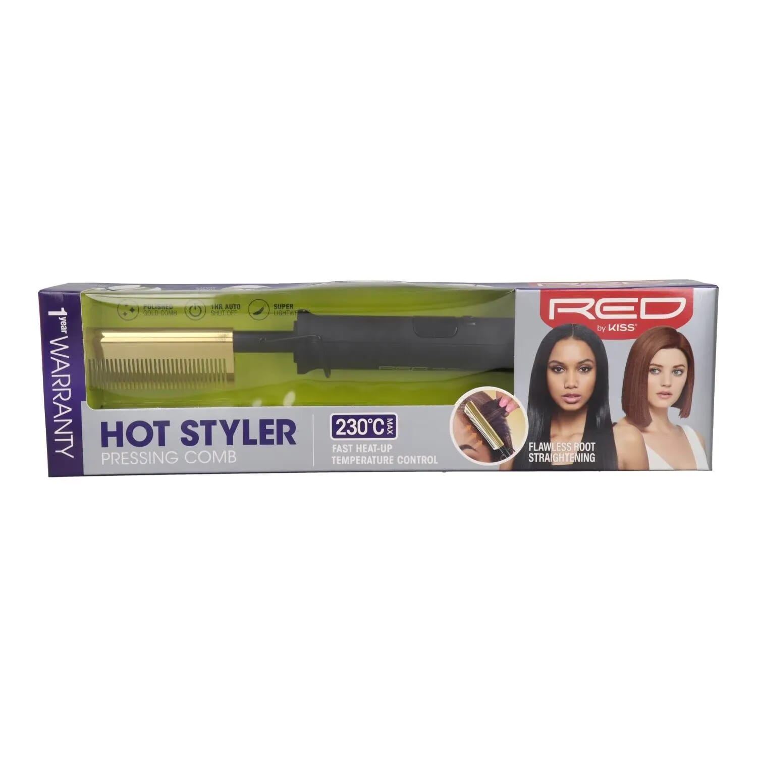 Hot Styler Pressing Comb Peine Alisador