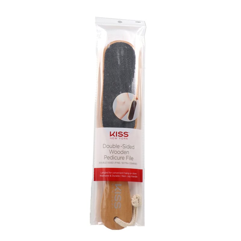 Kny Double Sided Wooden Pedicure File Raspador De Callos